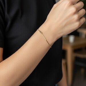 Delicate Gold Chain Bracelet - Minimal Women's Jewelry